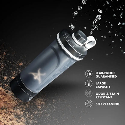 Mixmate Rechargeable Electric Shaker Bottle for Protein Powders - BPA Free, Ideal for Fitness Enthusiasts